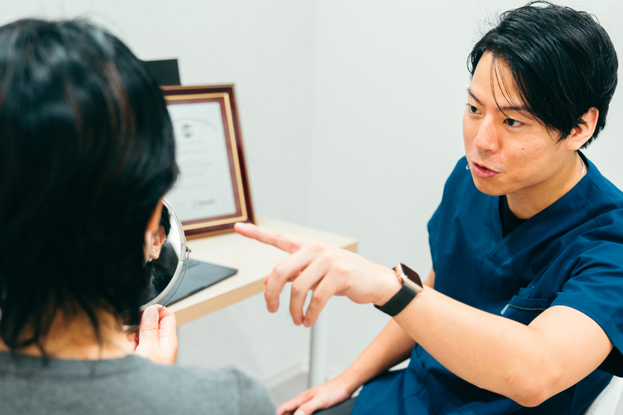 精密な治療を、丁寧な対話から