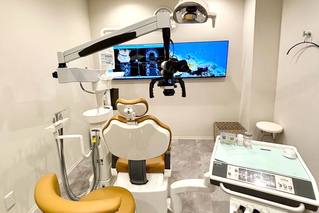 プライバシーに配慮した診療スペース